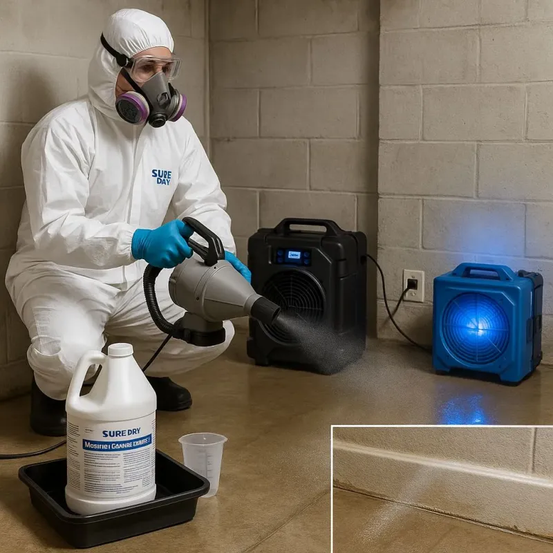 Sanitization and Odor Removal process in West Canton, NC